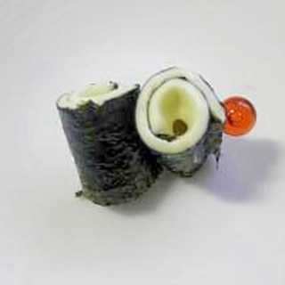 お弁当に♪海苔とチーズのくるくる巻き